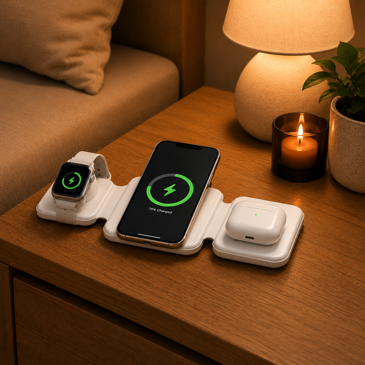 🔋 3 in 1 Charging Station