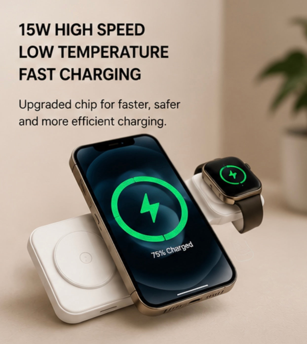 🔋 3 in 1 Charging Station
