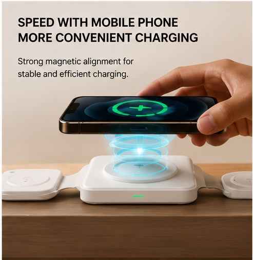 🔋 3 in 1 Charging Station